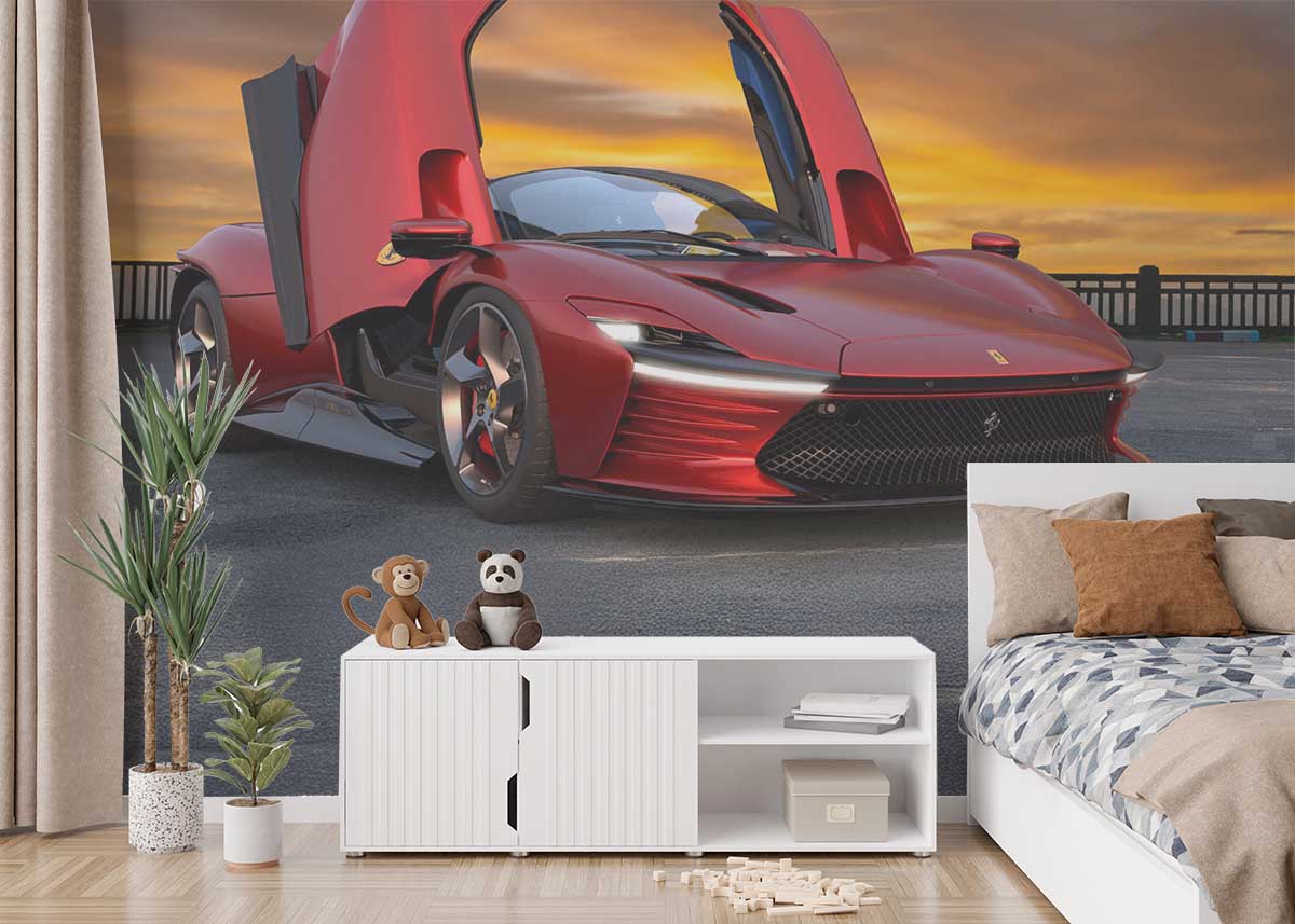 Fotobehang kinderkamer op maat – mooie vrolijke of stoere behangprint bestellen voor de babykamer of peuterkamer