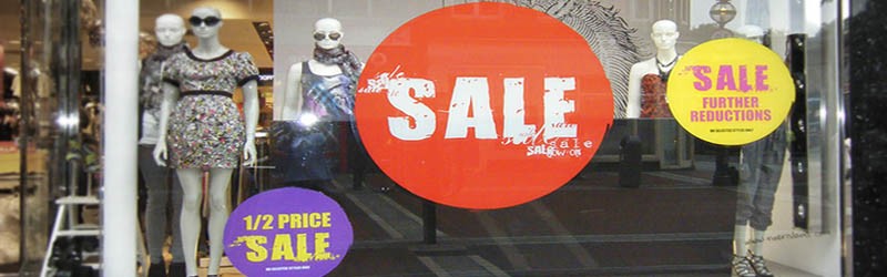 Etalagestickers en winkelruitstickers