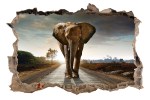3d-muursticker-olifant-detail