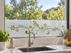 horizontale-raamfolie-gesneden-vlinder-bloemen
