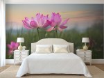 Fotobehang-slaapkamer-lotusbloem