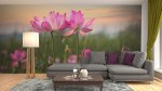Fotobehang-woonkamer-lotusbloem