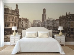 Fotobehang_Oudegracht_Utrecht_vintage_retro