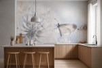 fotobehang-vlinder-op-paardenbloem-keuken