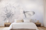 fotobehang-vlinder-op-paardenbloem-slaapkamer