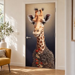 xl-deuren-extra-sfeerbeelden/xl-deursticker-giraf-art-shopping