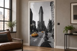 xl-deuren-extra-sfeerbeelden/xl-deursticker-platte-ijzeren-gebouw-new-york-zwart-wit-sfeer