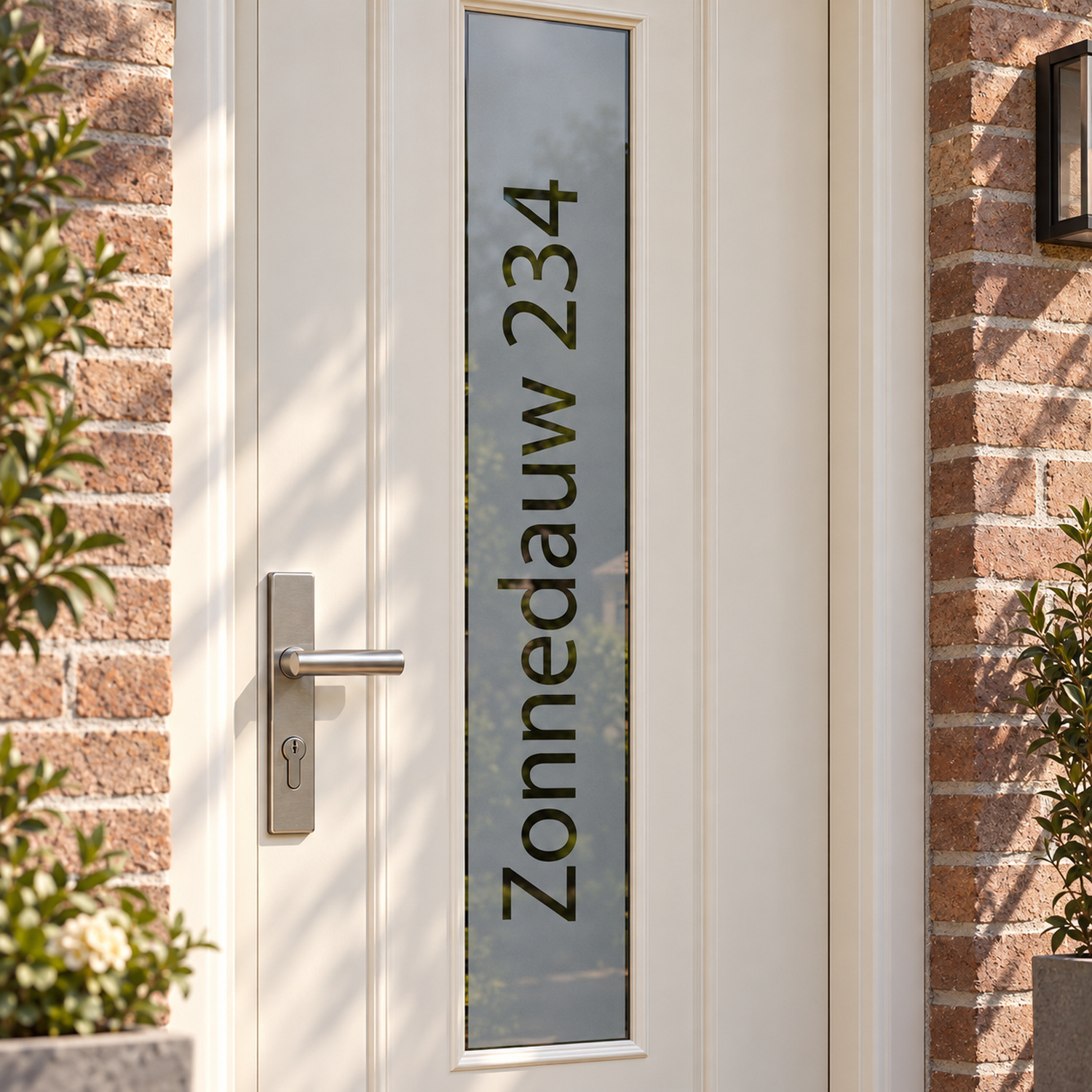 verticale-gesneden-sfeerbeelden/raamfolie-verticaal-met-straatnaam-en-huisnummer